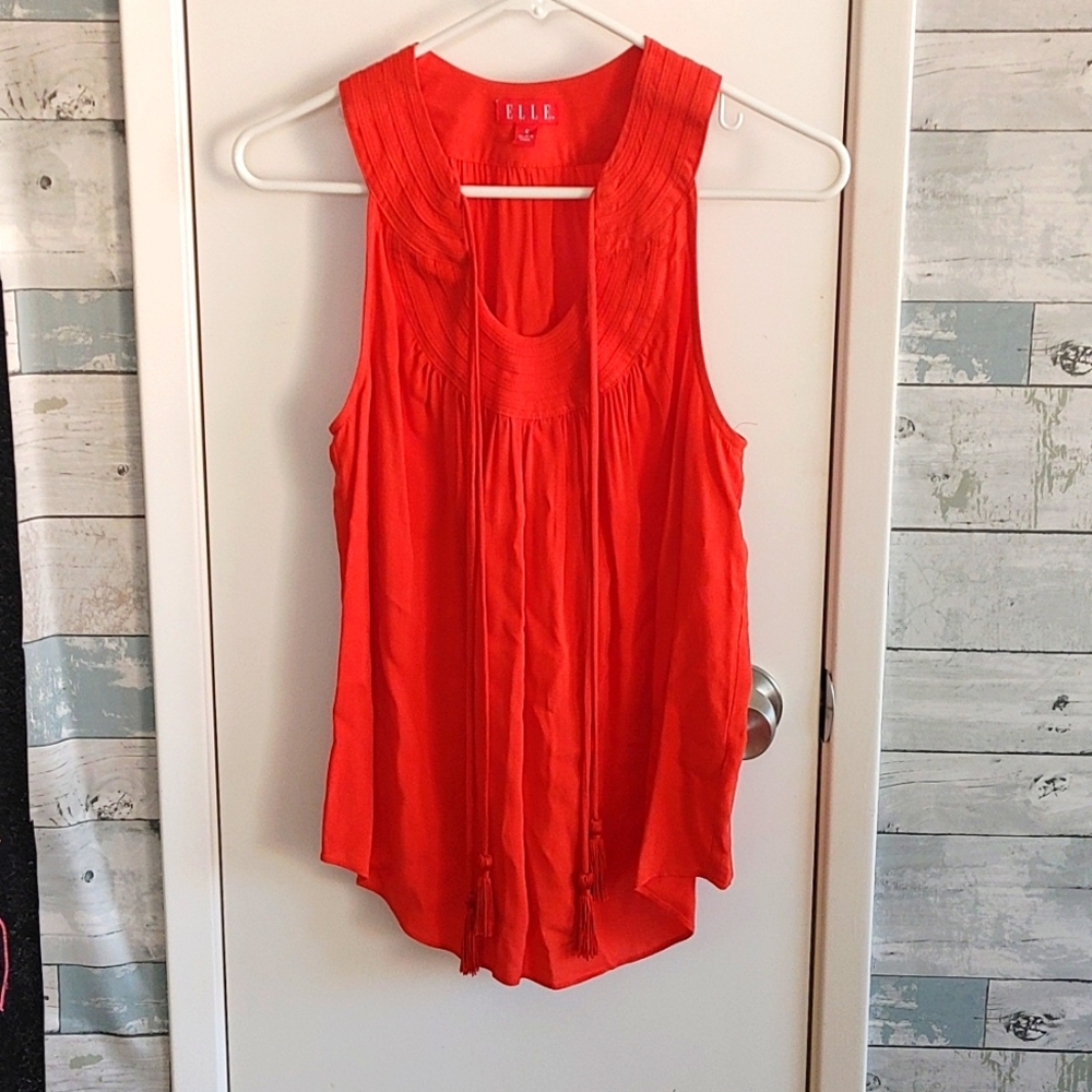 Elle Small Orange Tank